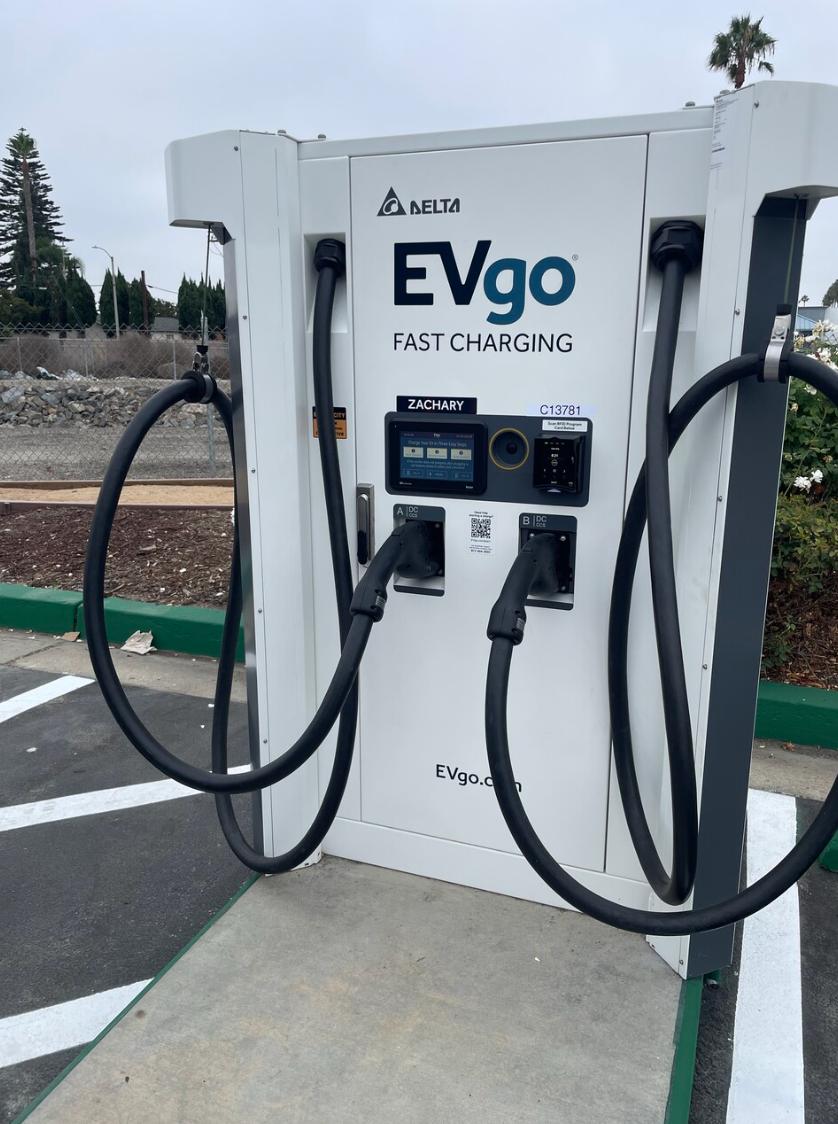 EVgo Car Charging Station