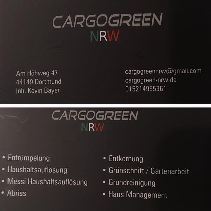 Cargo Green NRW - Haushaltsauflösungen & Grünschnitt