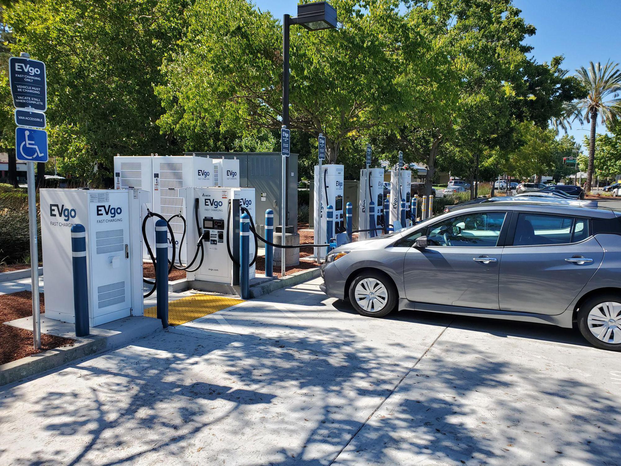 EVgo Car Charging Station