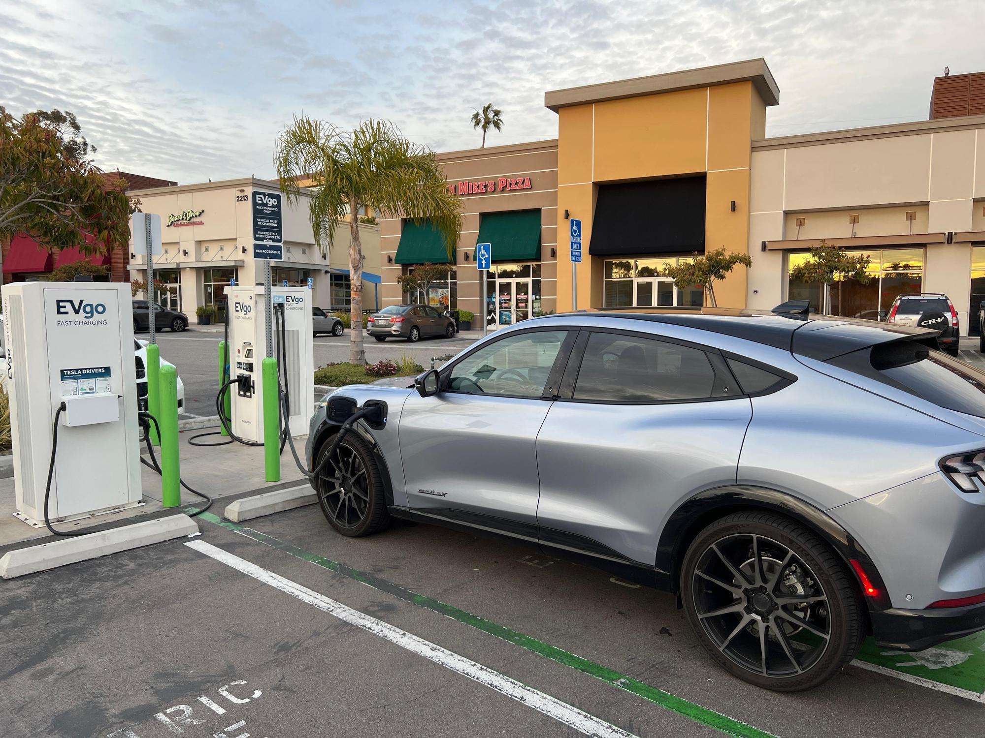 EVgo Car Charging Station