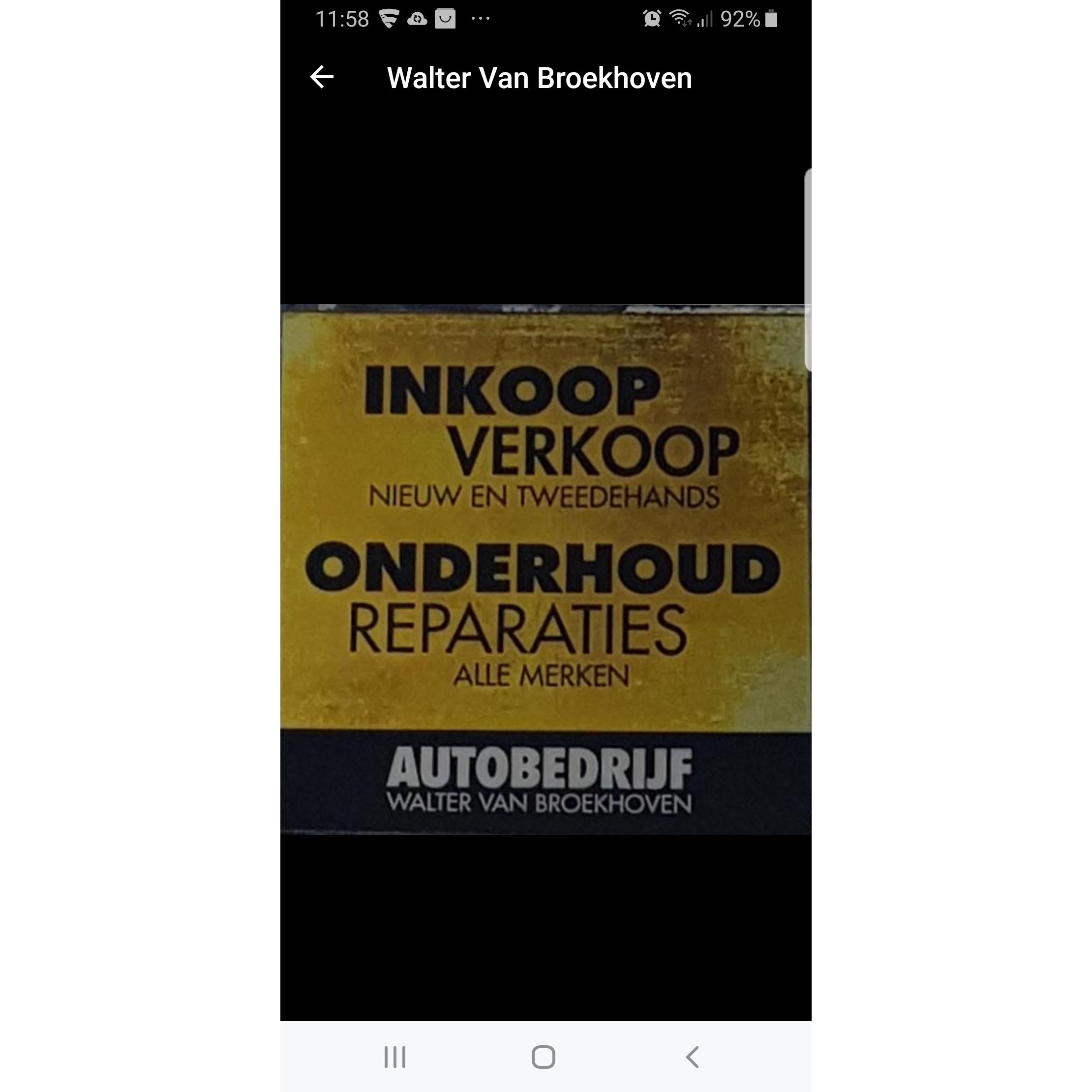 Autobedrijf Walter van Broekhoven