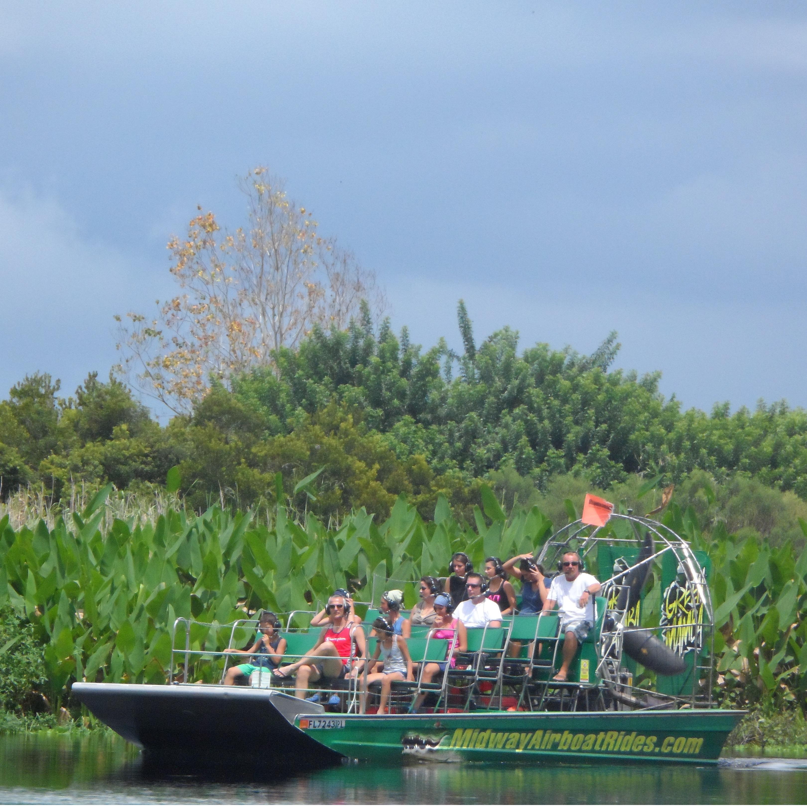 Airboat Rides At Midway