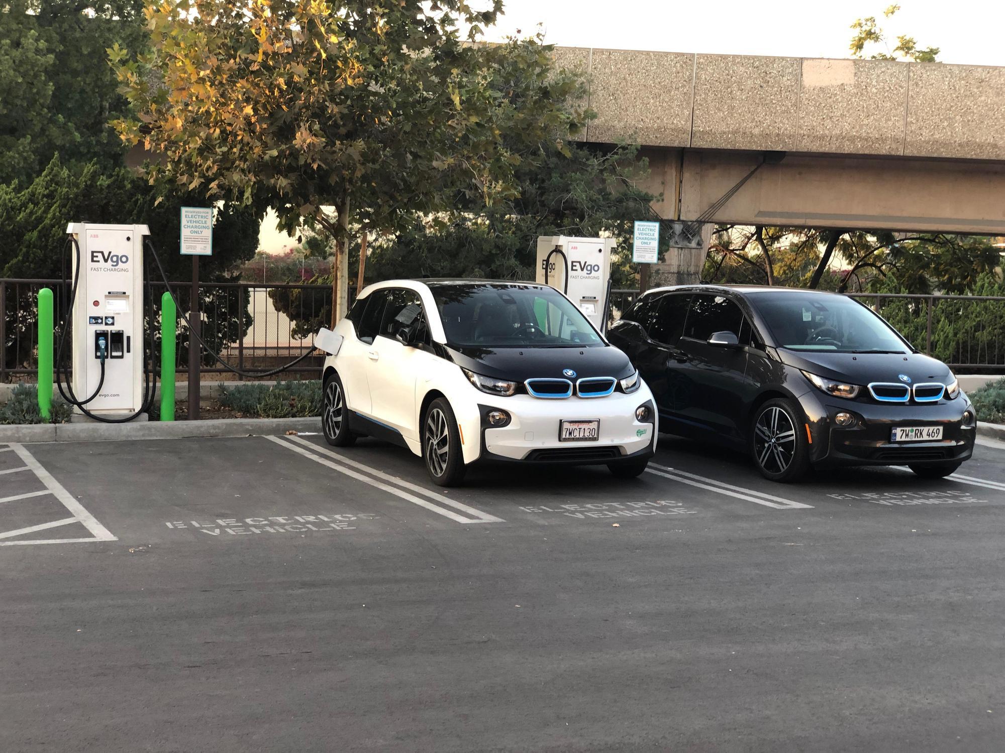 EVgo Car Charging Station