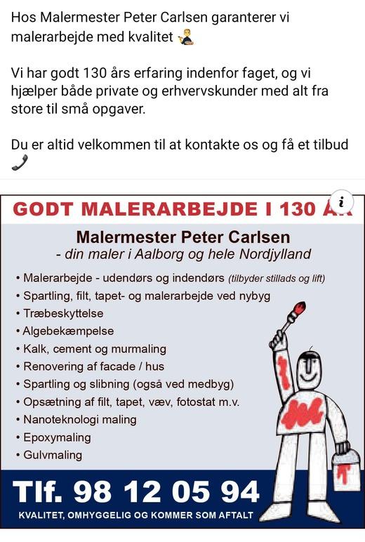 Malermester Peter Carlsen ApS