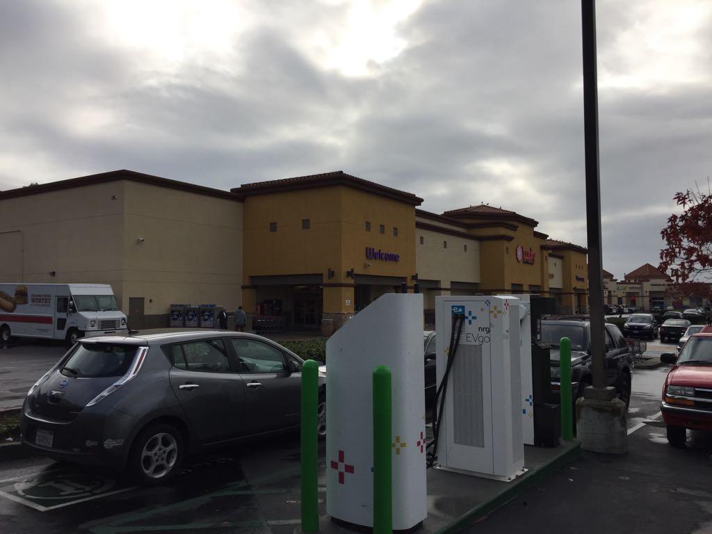 EVgo Car Charging Station