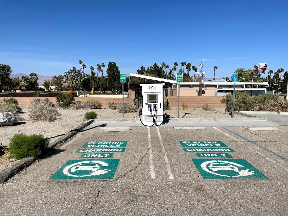 EVgo Car Charging Station