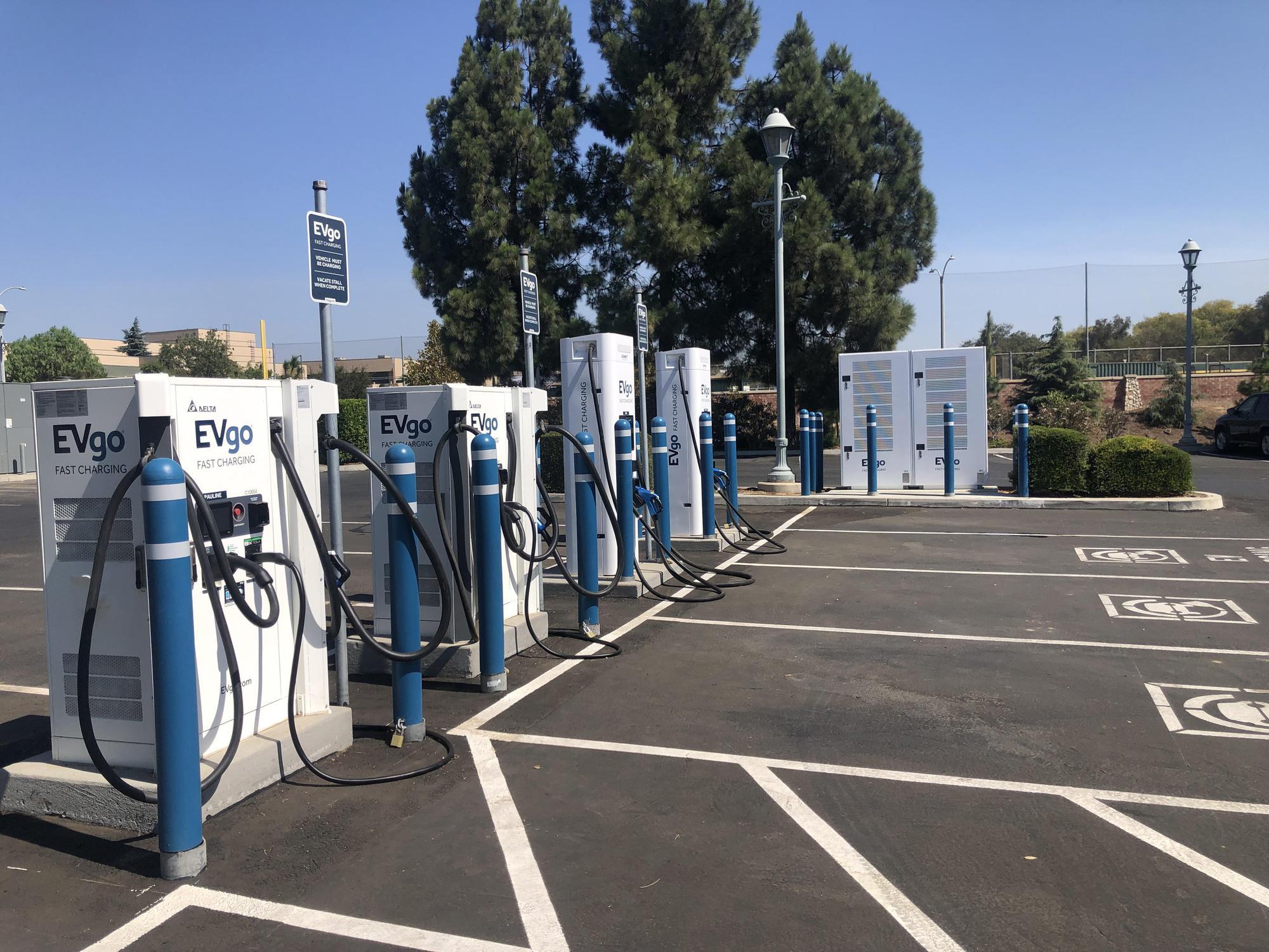 EVgo Car Charging Station