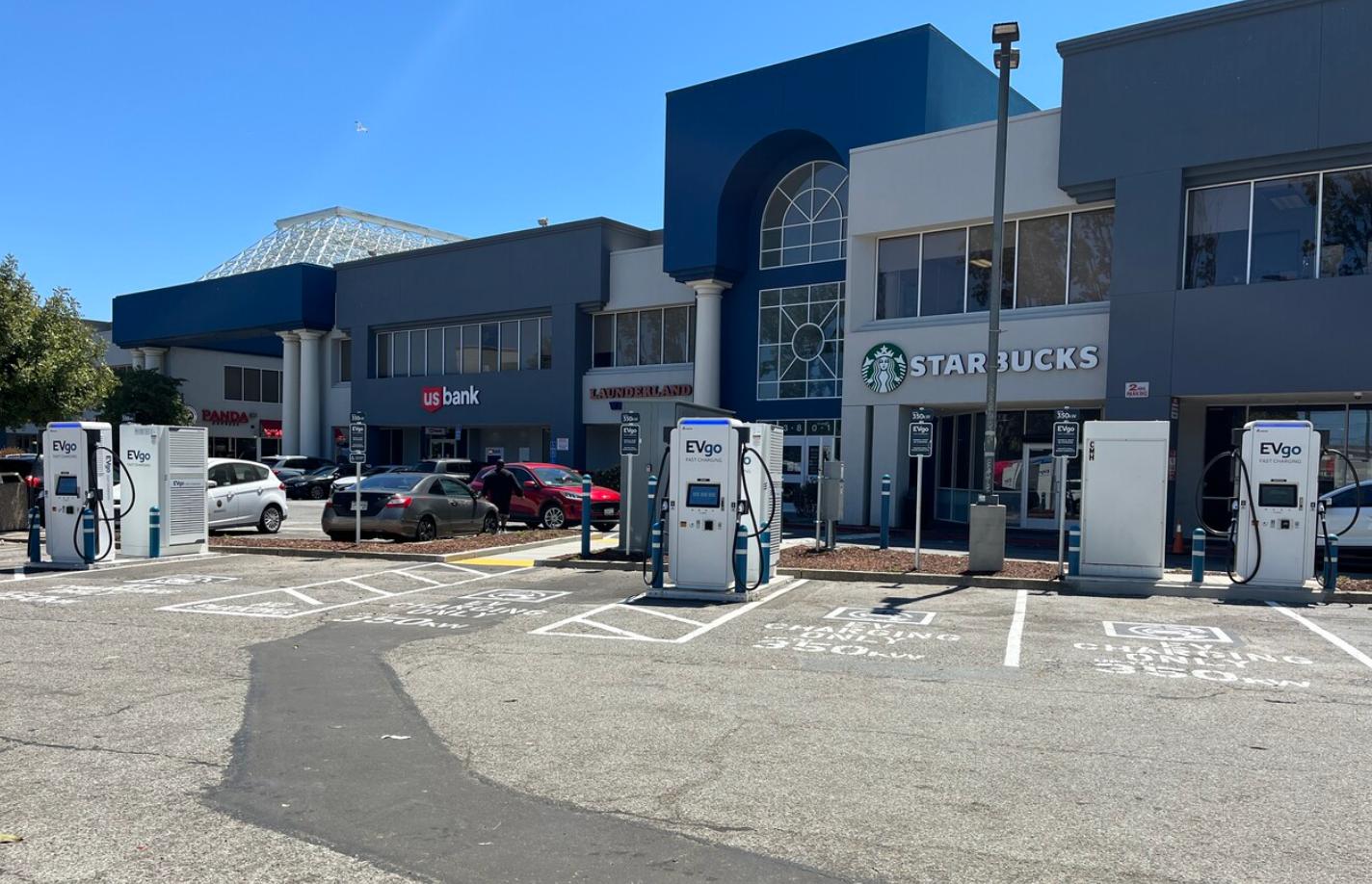 EVgo Car Charging Station