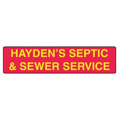 Hayden's Septic & Sewer Service