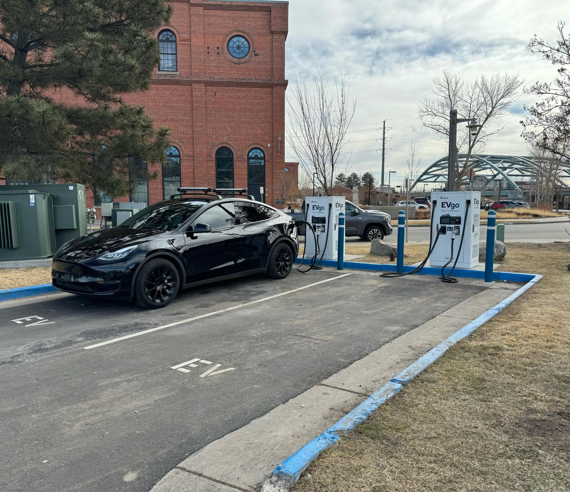 EVgo Car Charging Station