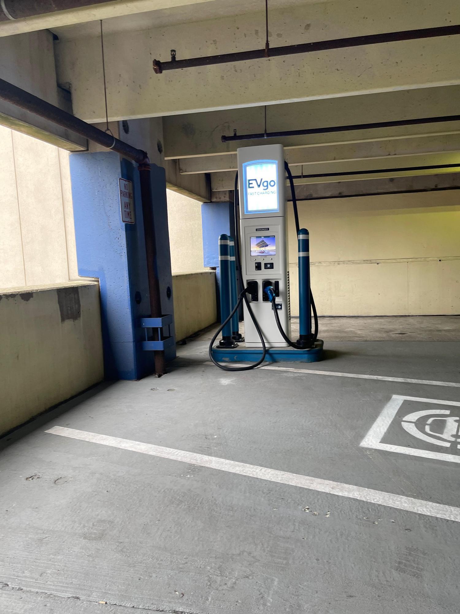 EVgo Car Charging Station