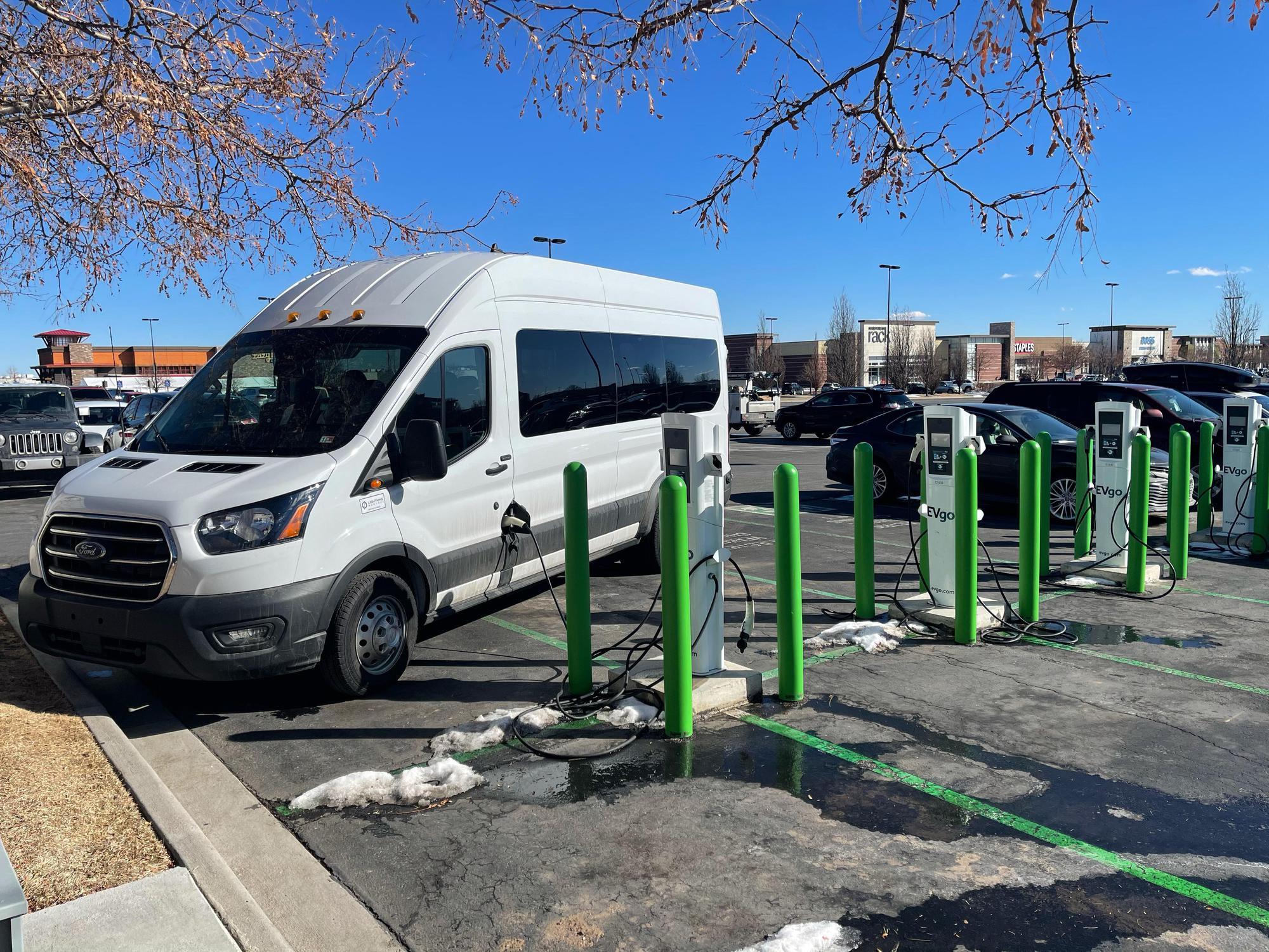 EVgo Car Charging Station