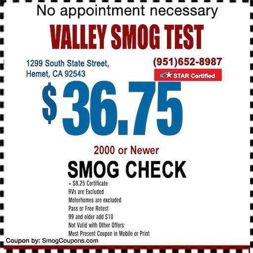 Valley Smog Test