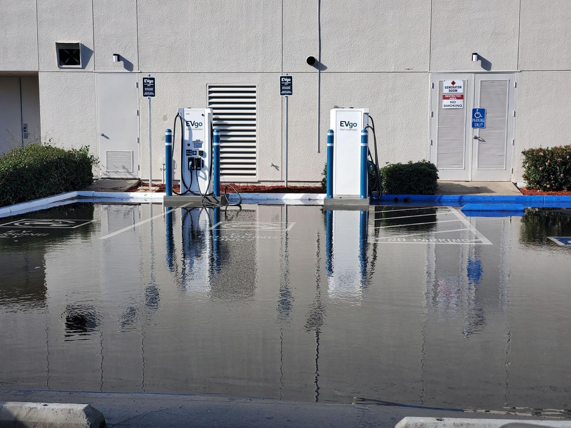 EVgo Car Charging Station