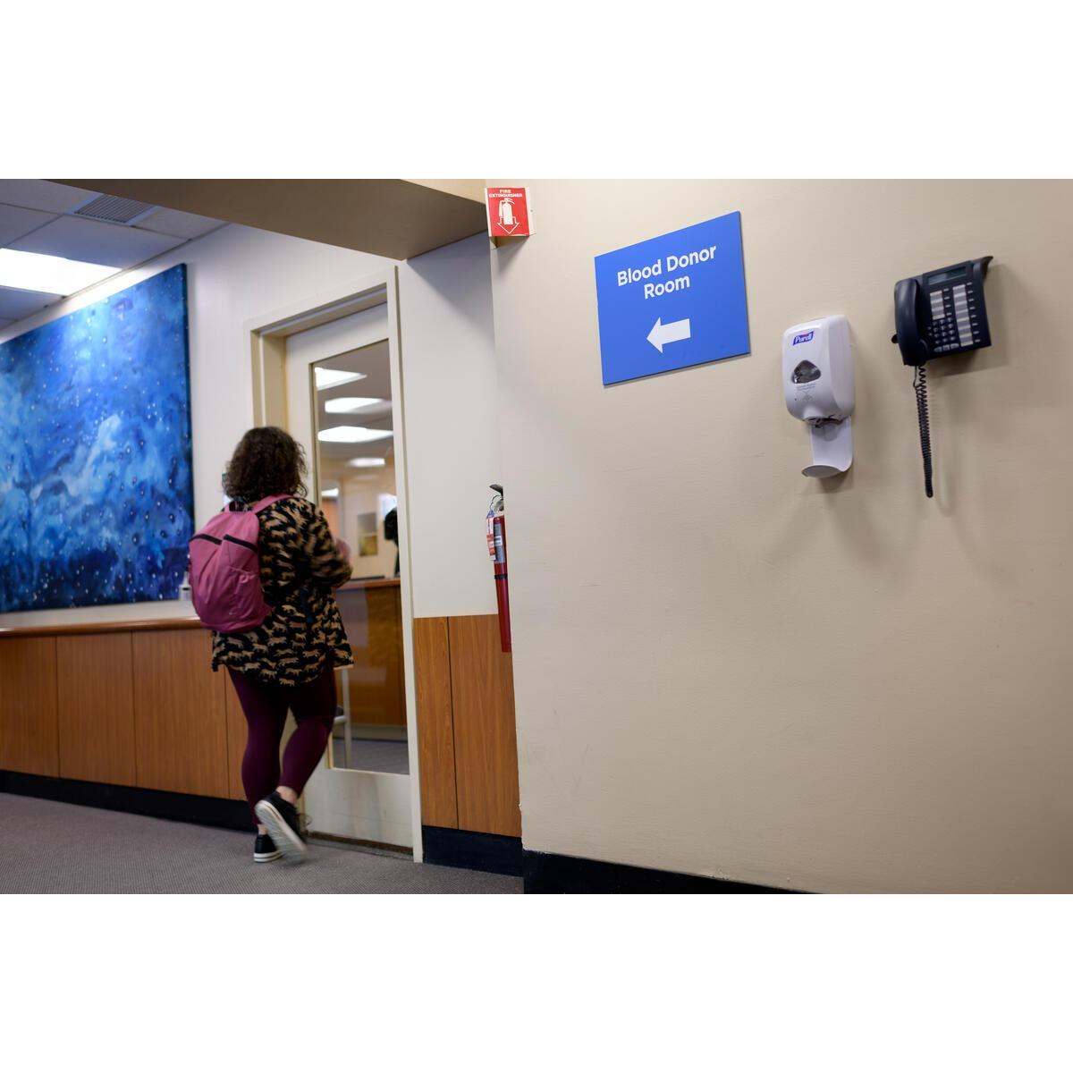 MSK Blood Donation Room