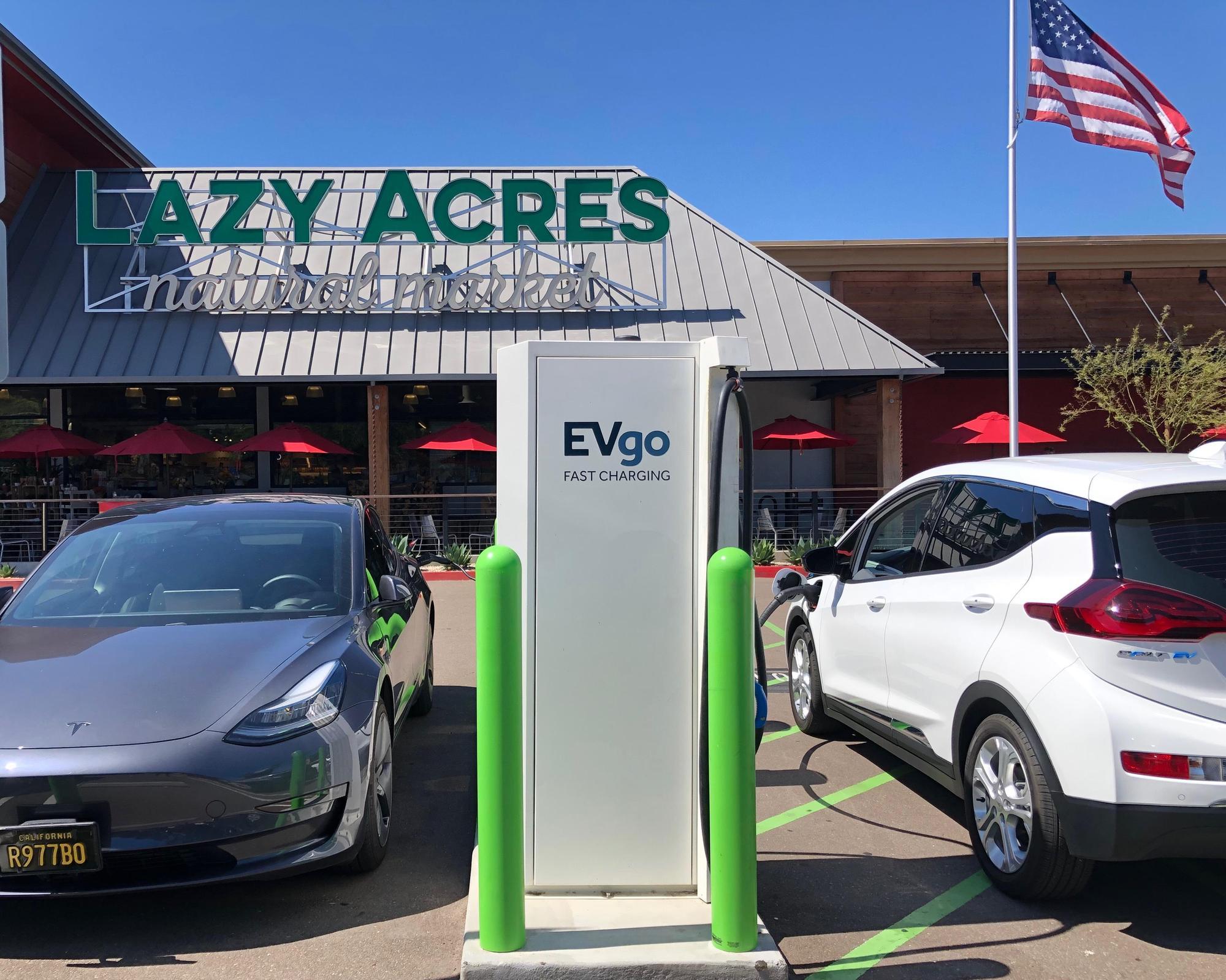 EVgo Car Charging Station