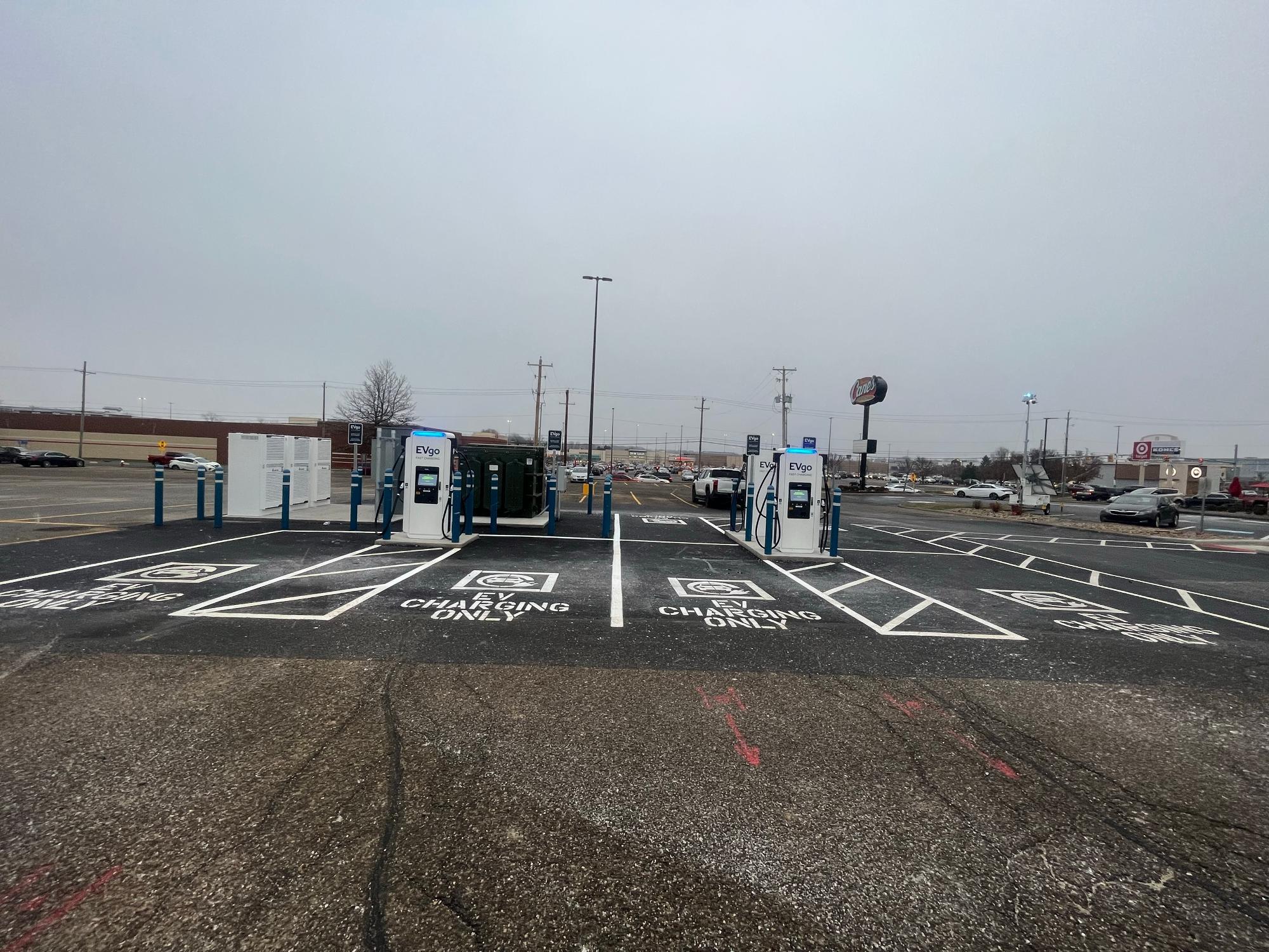 EVgo Car Charging Station