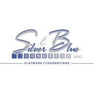 Silver & Blue concrete