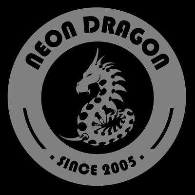 Neon Dragon Tattoos