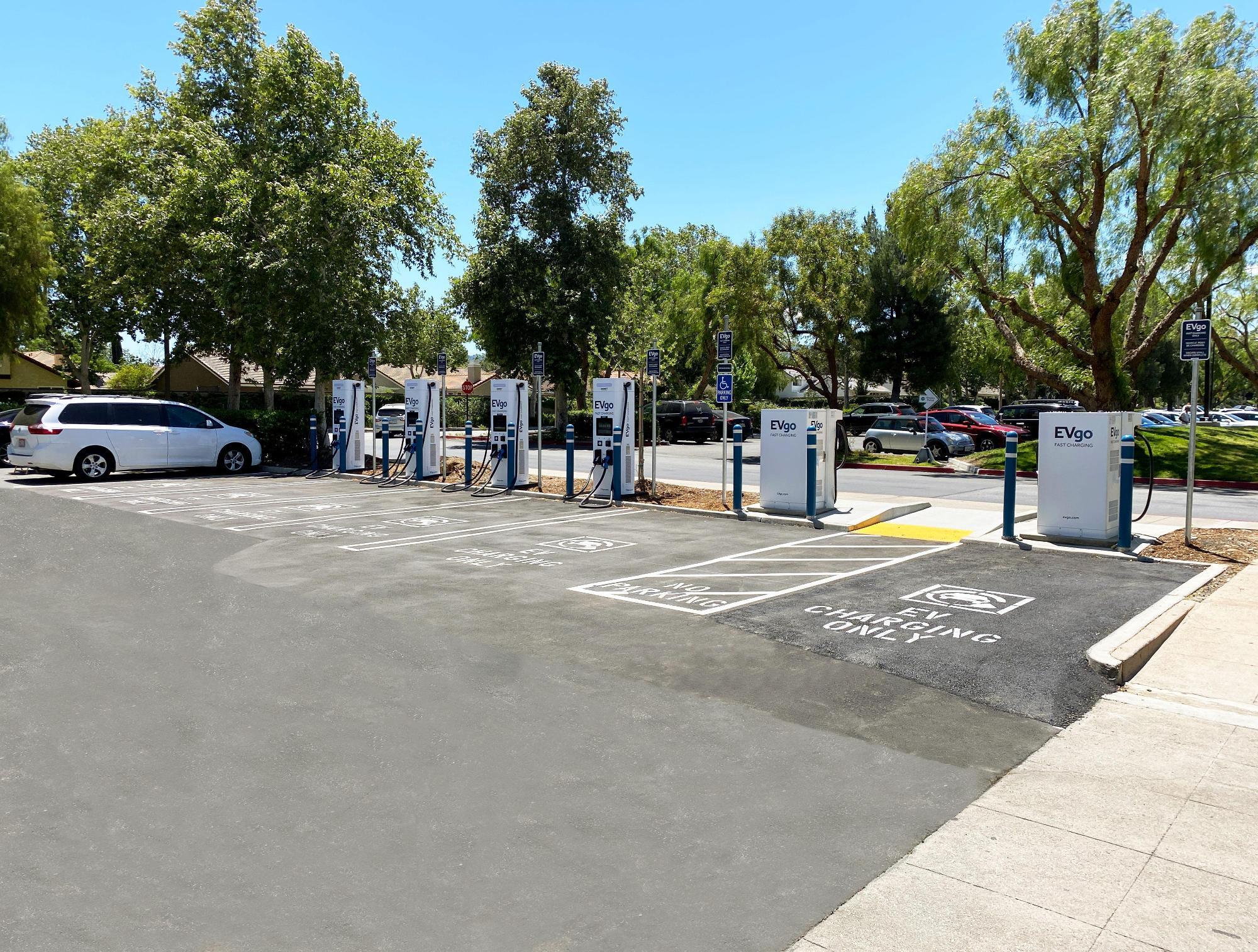 EVgo Car Charging Station