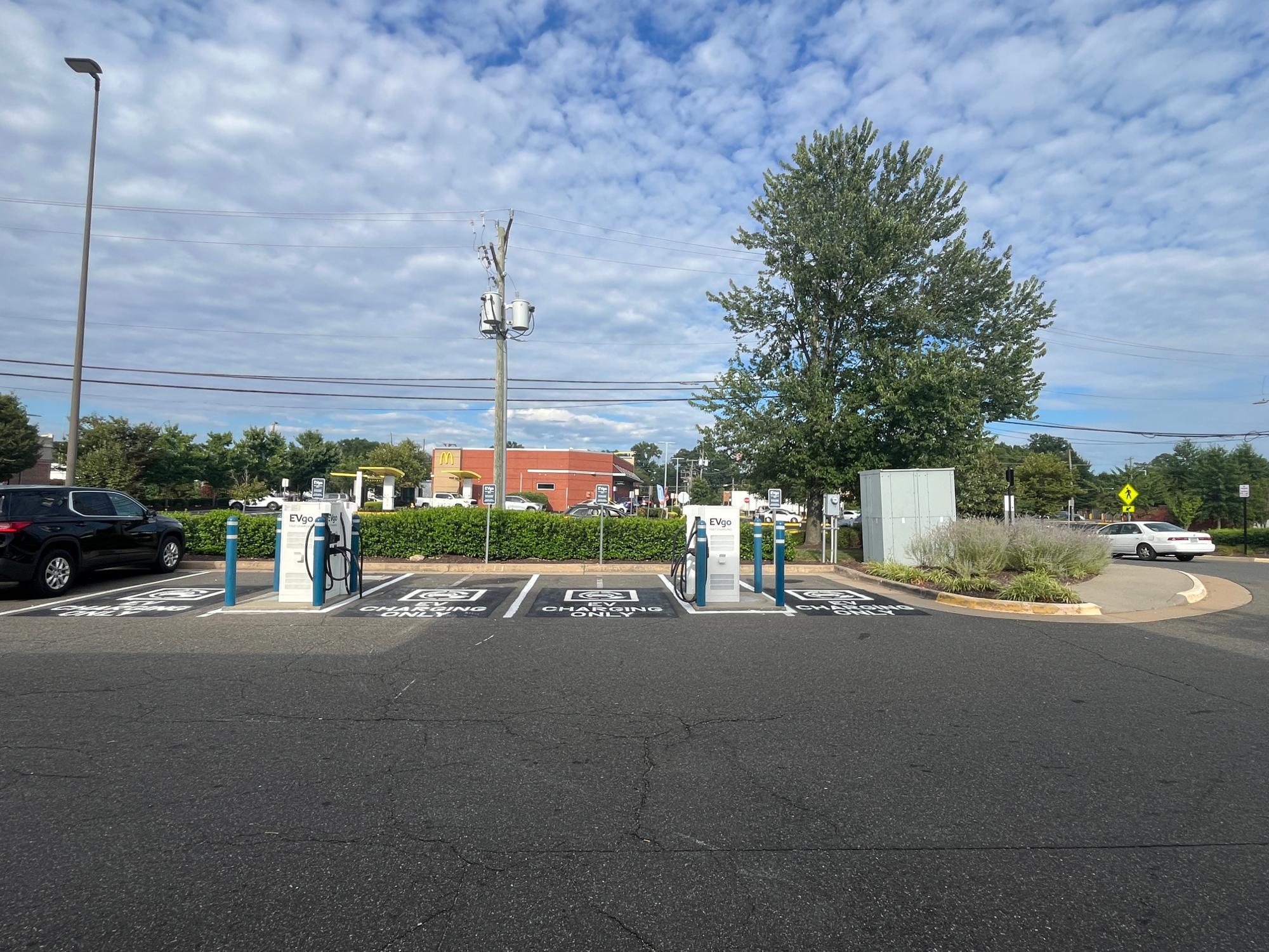 EVgo Car Charging Station