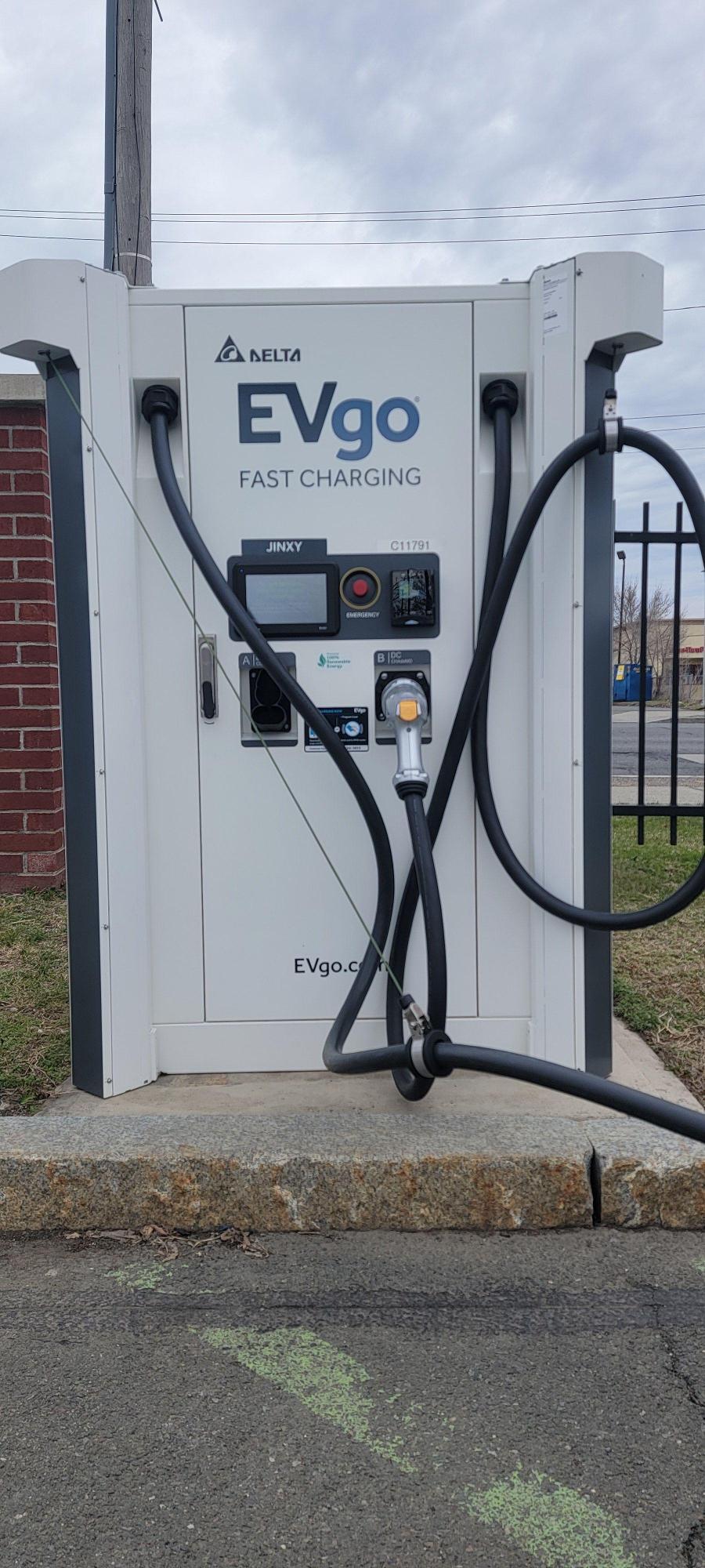 EVgo Car Charging Station