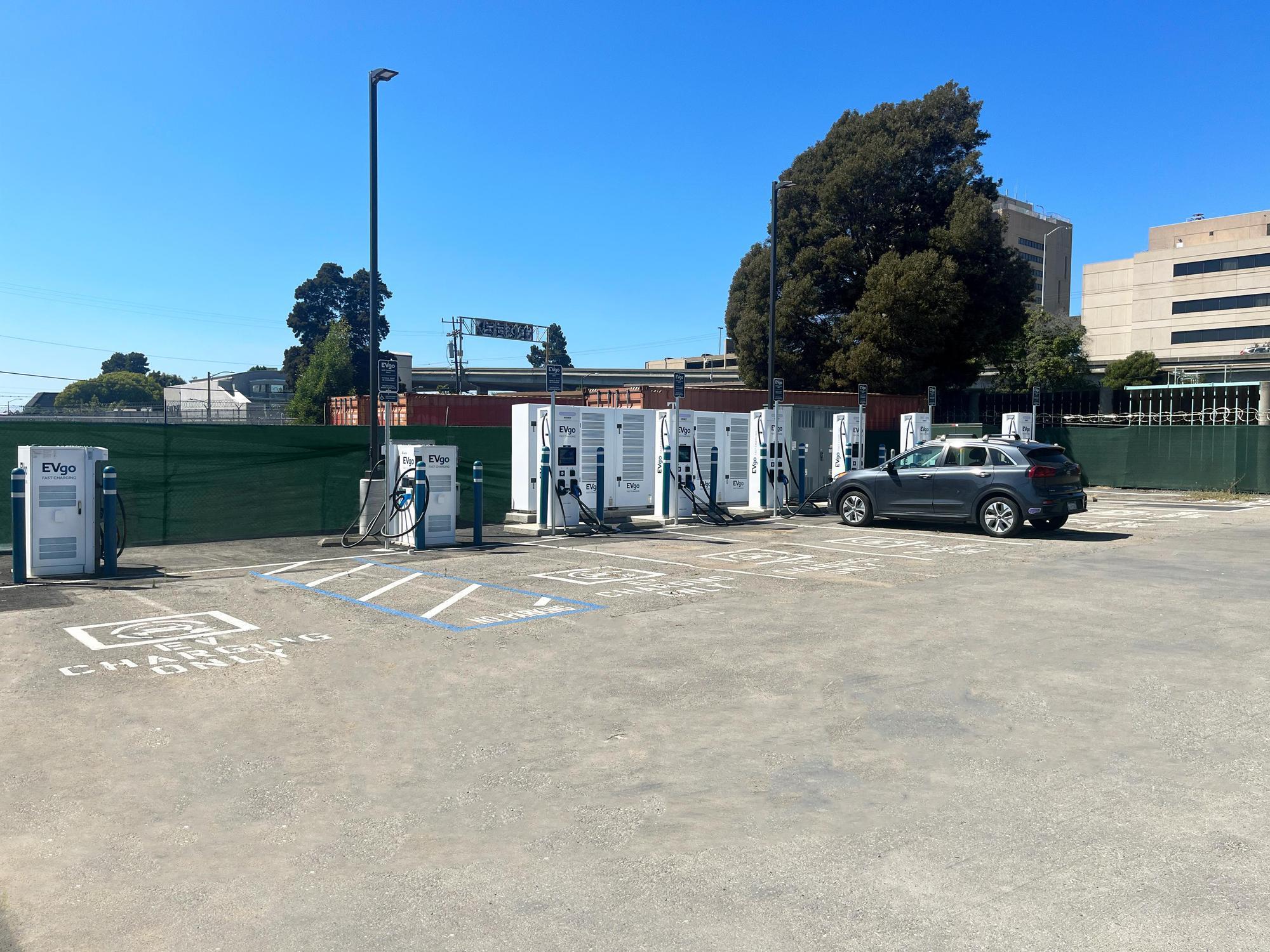 EVgo Car Charging Station