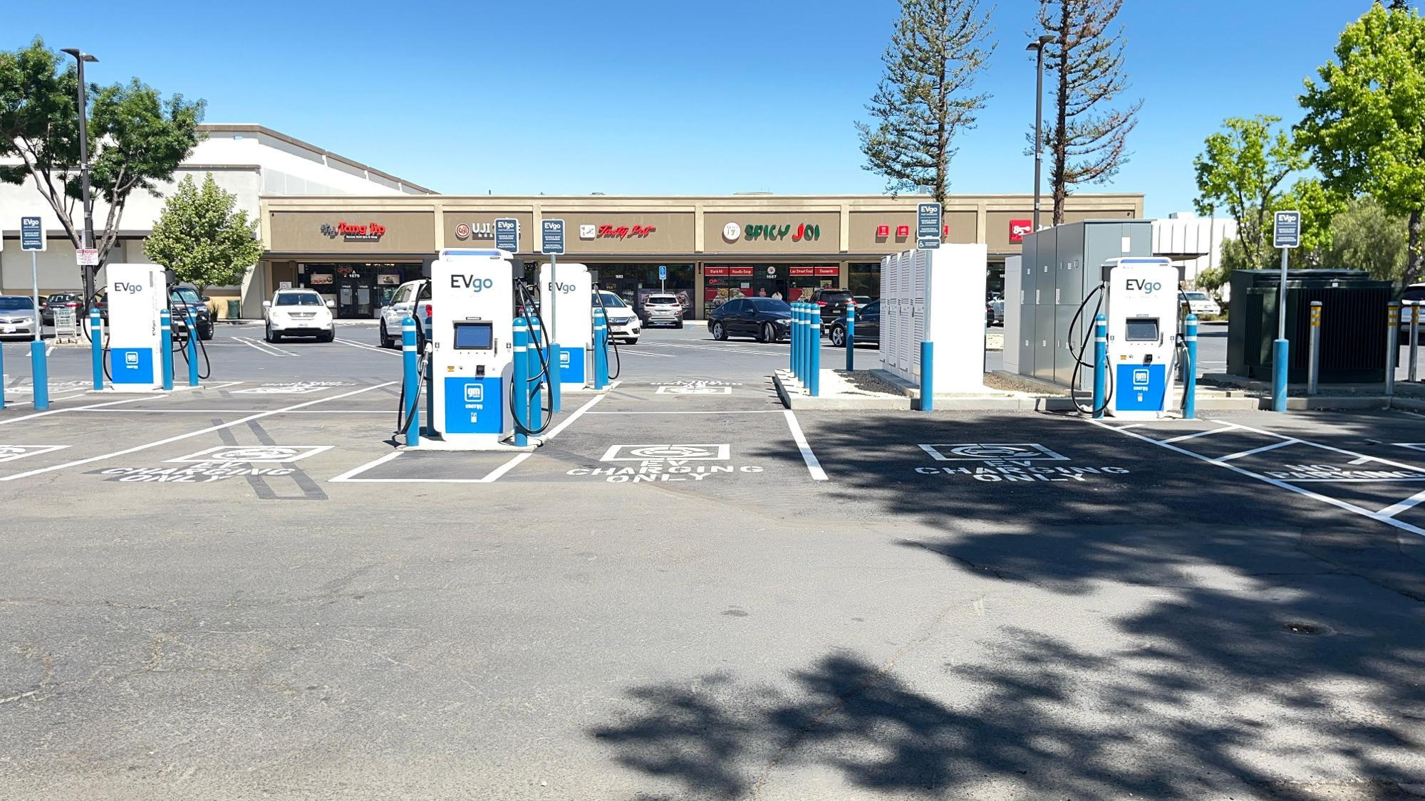 EVgo Car Charging Station