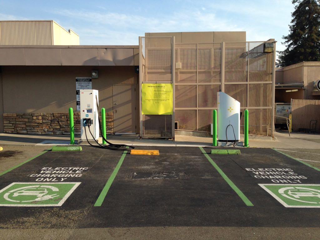 EVgo Car Charging Station