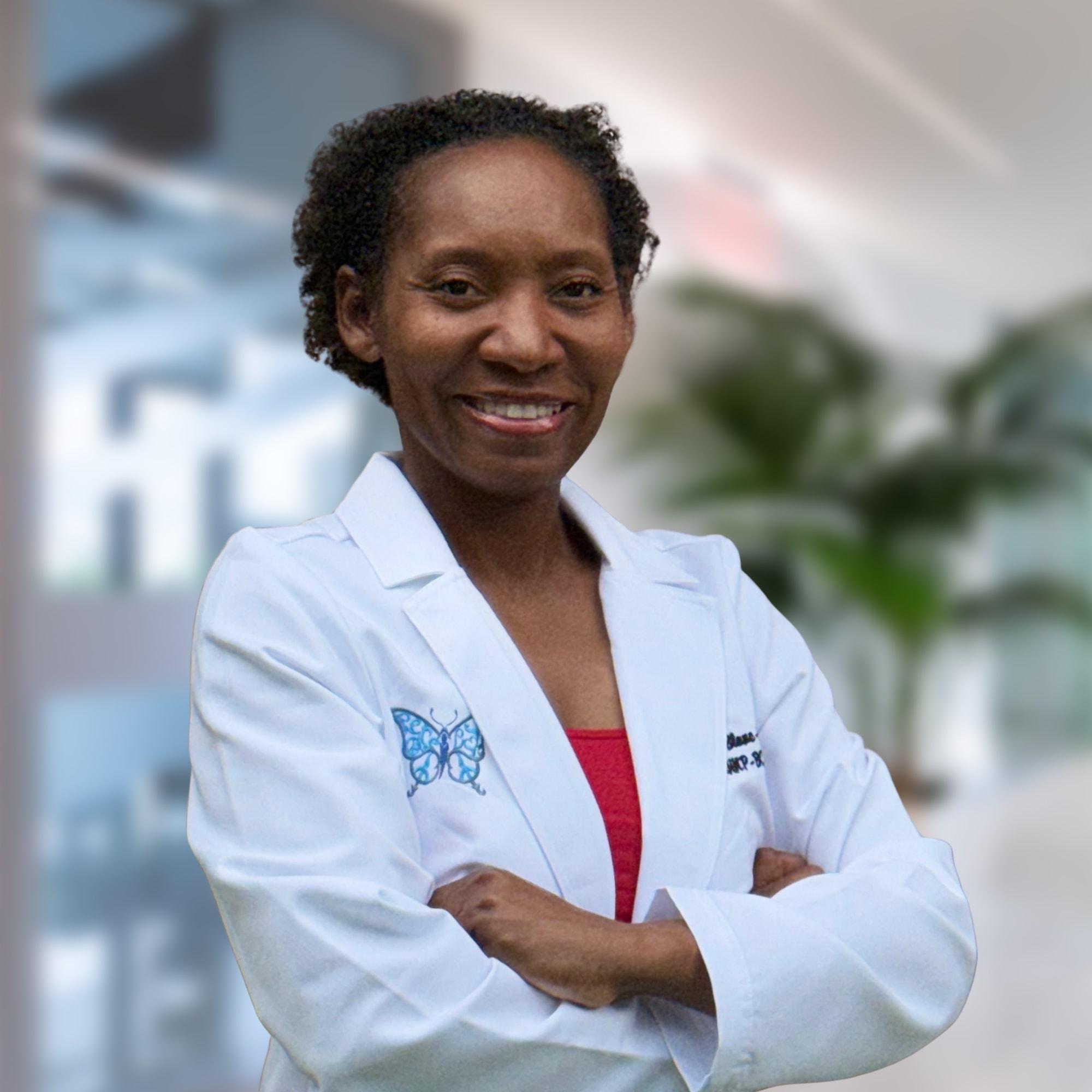 Dr. Sherelle LeBlanc-Baptiste, DNP,  APRN, PMHNP-BC, FNP-BC
