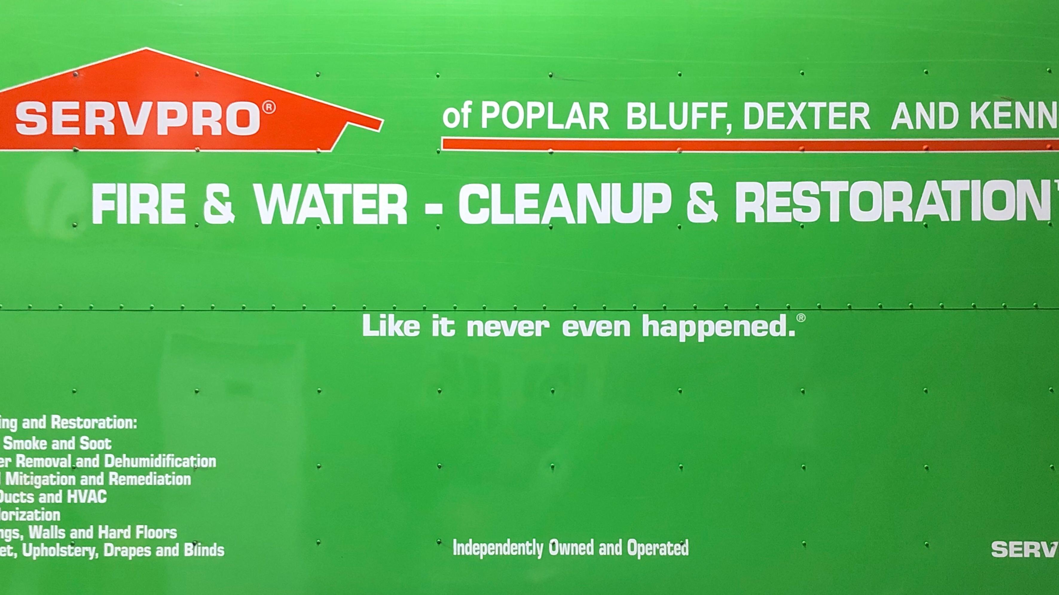SERVPRO of Poplar Bluff, Dexter and Kennett