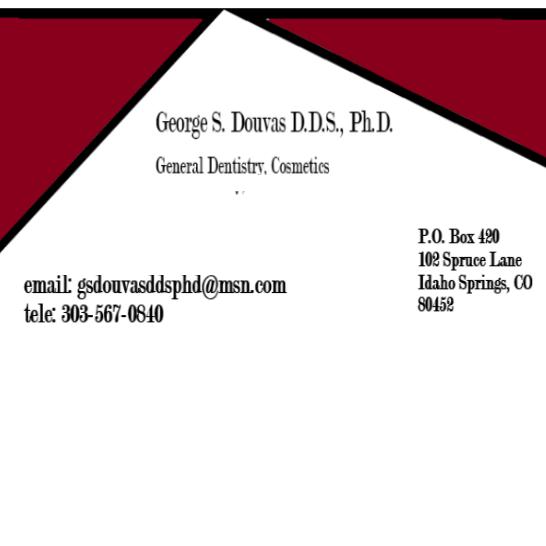 George S Douvas DDS PhD
