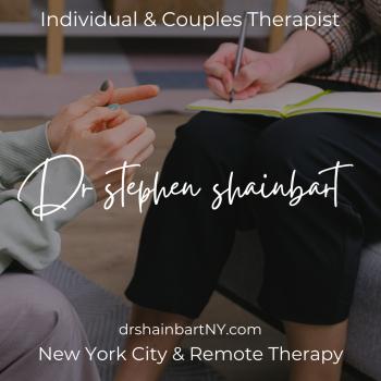 Dr Stephen Shainbart PhD Psychotherapy Marriage & Family Counseling