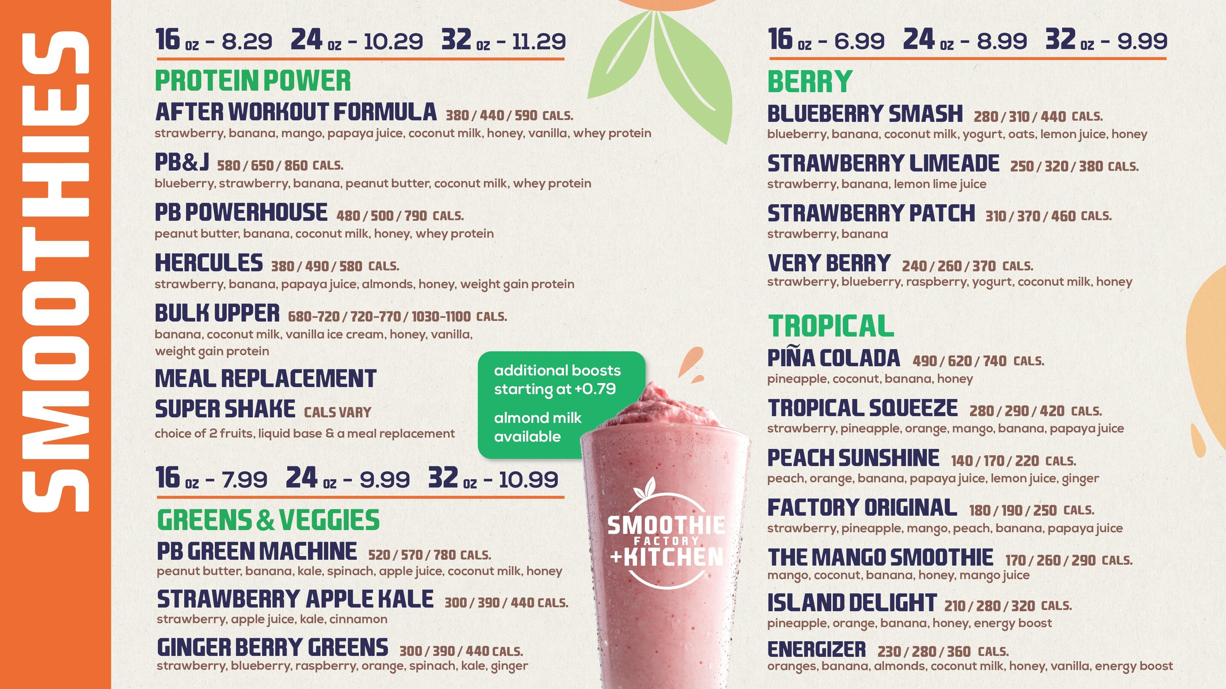 Smoothie Factory + Kitchen