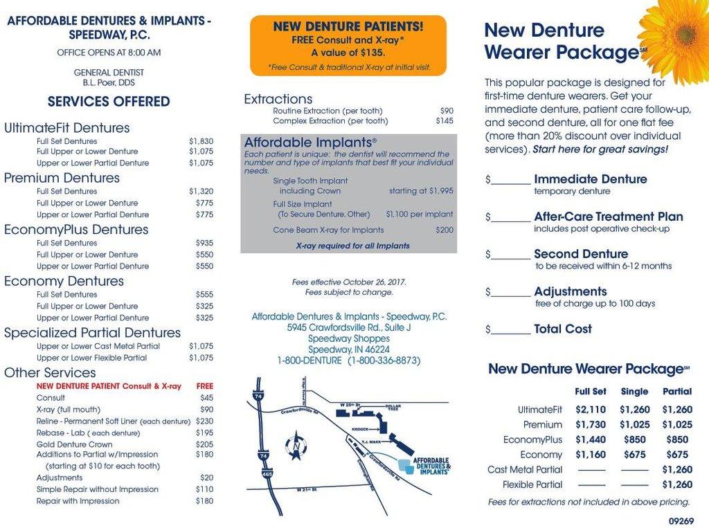 Affordable Dentures & Implants