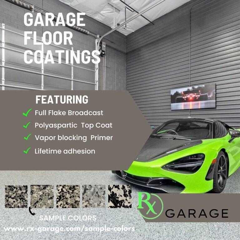 Rx Garage Floor Coatings and Storage Solutions