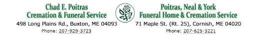 Chad E. Poitras Cremation & Funeral Service