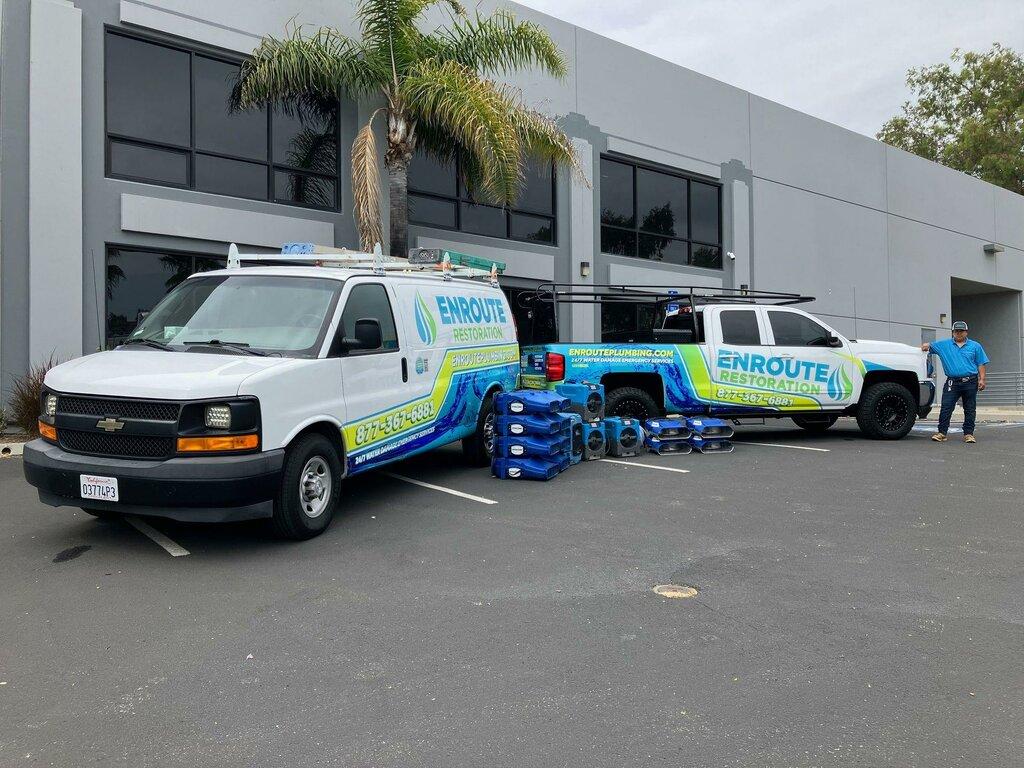 En Route Leak Detection And Plumbing