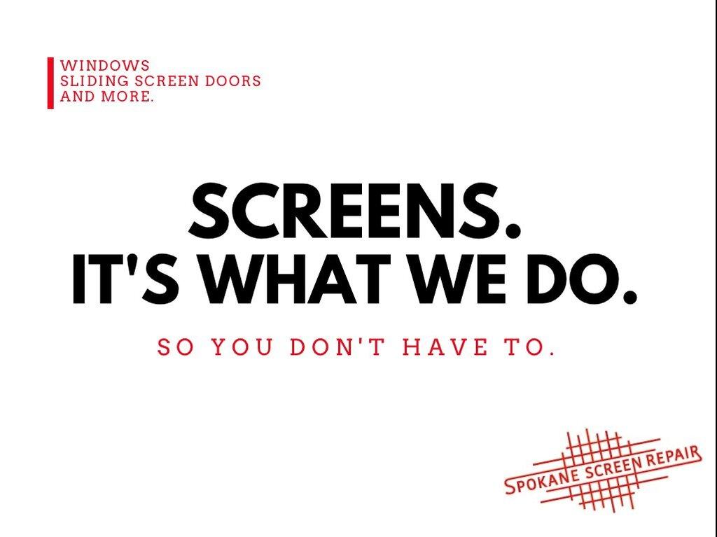 Spokane Screen Repair