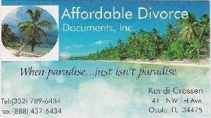 Affordable Divorce Documents