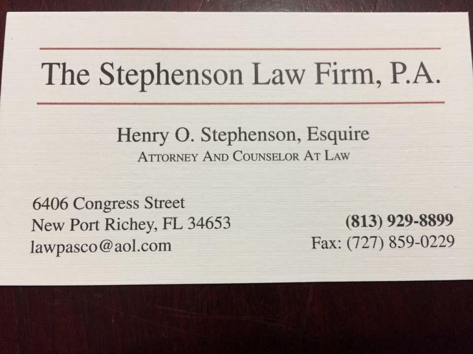 The Stephenson Law Firm, P.A