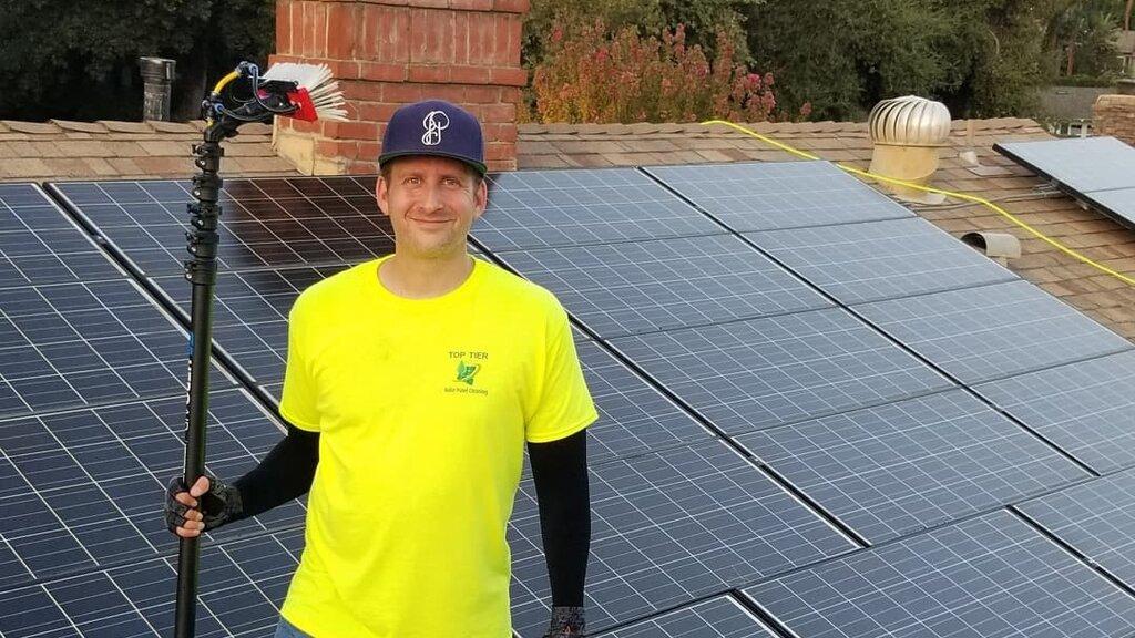 Top Tier Solar Panel Cleaning