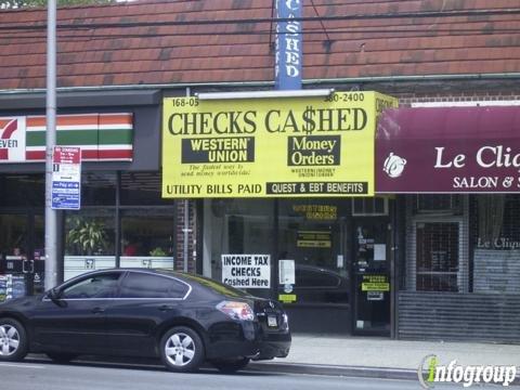 16805 Union Turnpike Check