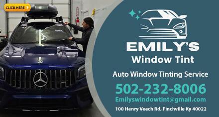Emily's Window Tint