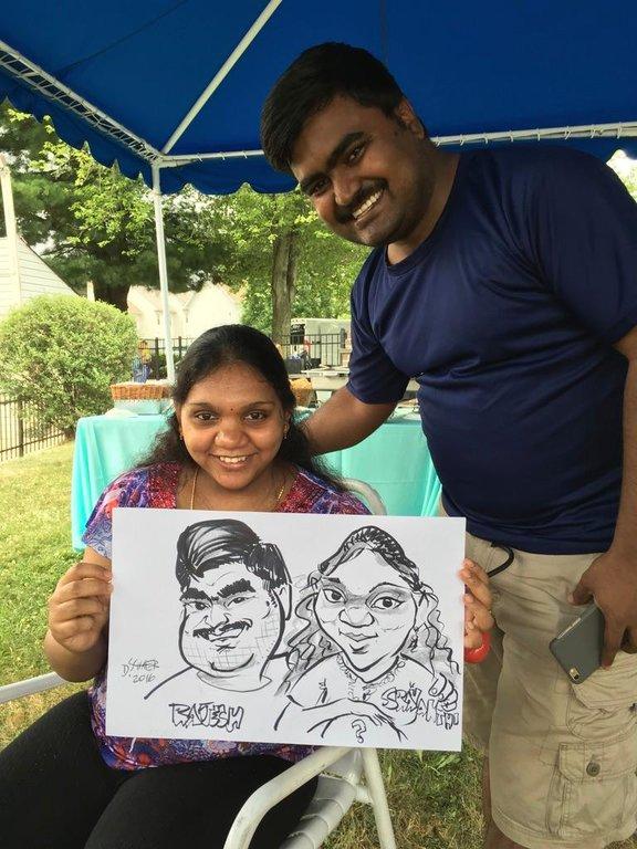 Caricatures By Art Girl Debbie Schafer