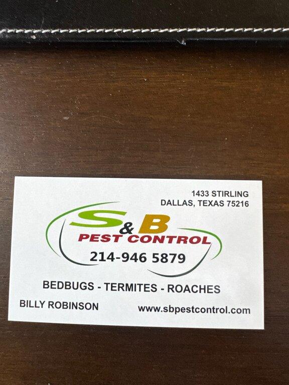 S&B Pest Control Inc