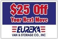 Eureka Van & Storage Company Inc