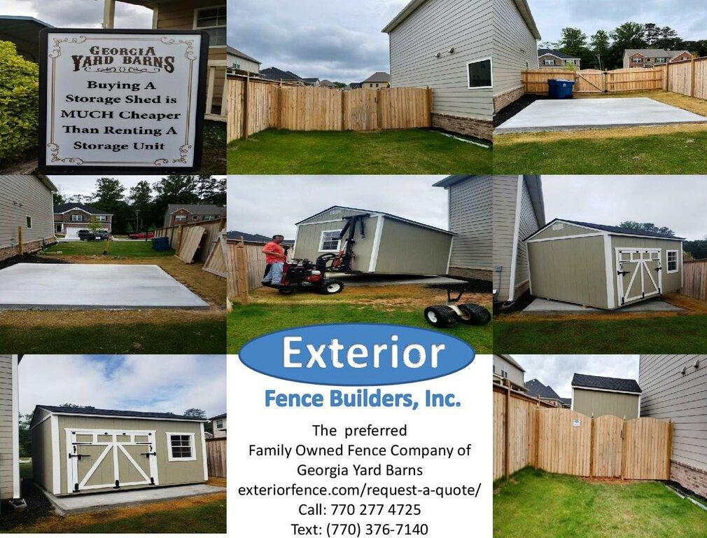 Exterior Fence Builders