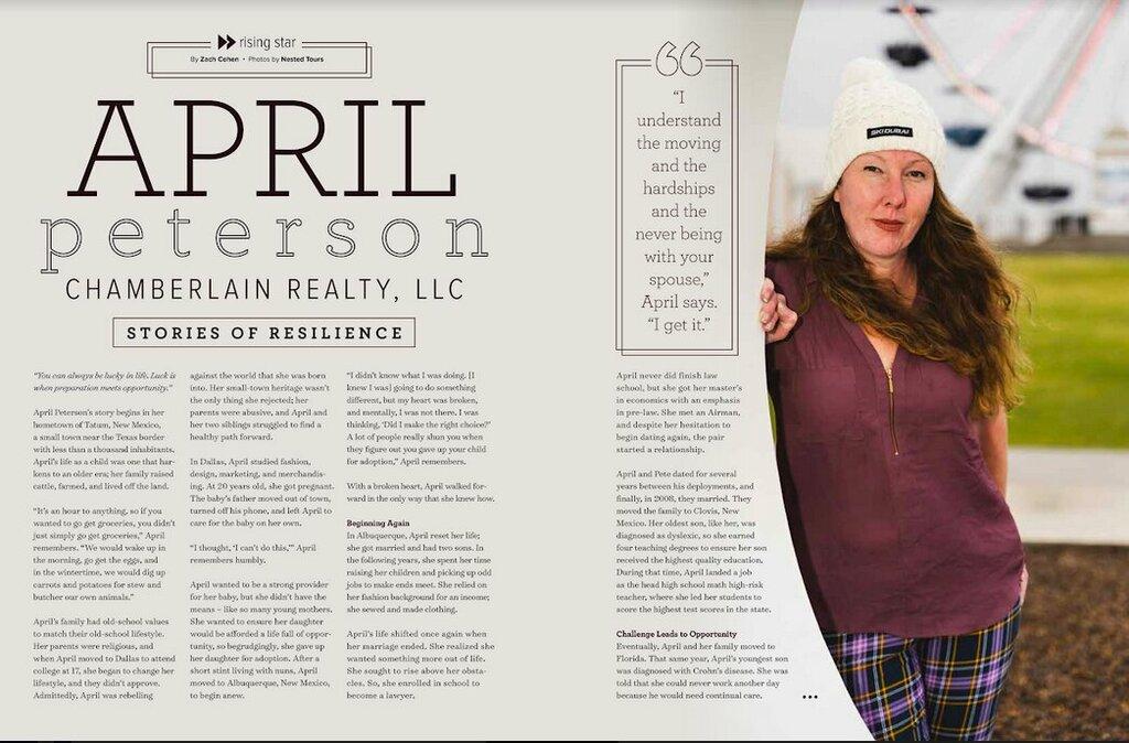 April Peterson, All Access Team