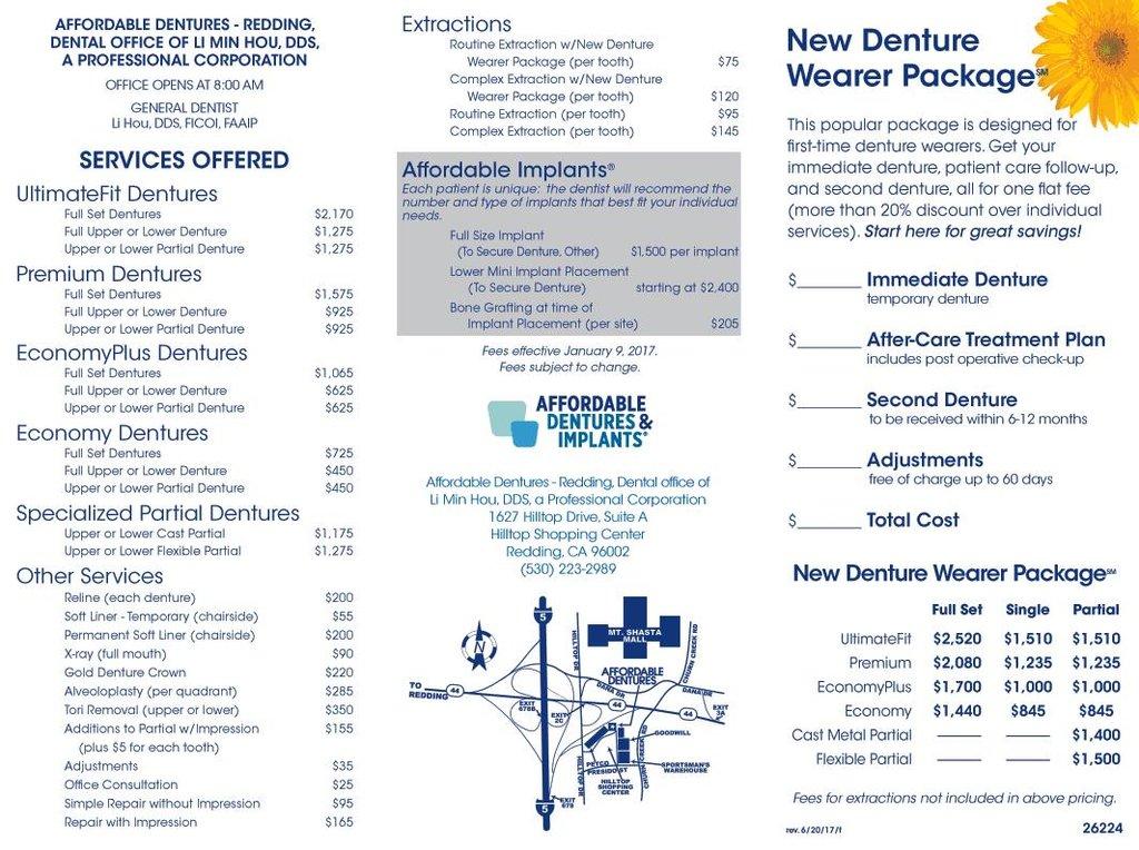 Affordable Dentures & Implants